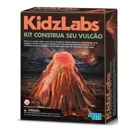 Brinquedo Educativo - Construa Seu Vulcão - 4m