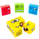 JOGO QUEBRA-CABEÇA CARA CARETA