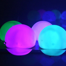 40CM Bola De Praia Grande Inflável LED Com Luzes De Troca De Cor 13 Cores Luminosa Para Festas De Verão Pool/Beach Partyies