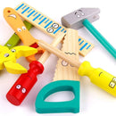 MALETA DE FERRAMENTAS INFANTIS EM  MADEIRA